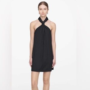 NWT Anine Bing Jesse Dress in Black - MEDIUM